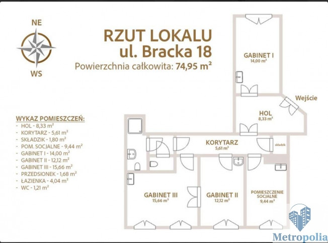 Lokal Wynajem Warszawa Śródmieście 19